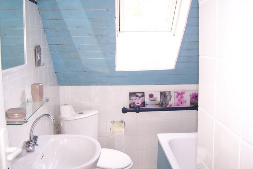 Maison avec jardin clos. Animaux acceptés - Wifi - Proche plages de la Trinité sur Mer et Carnac Exterior foto