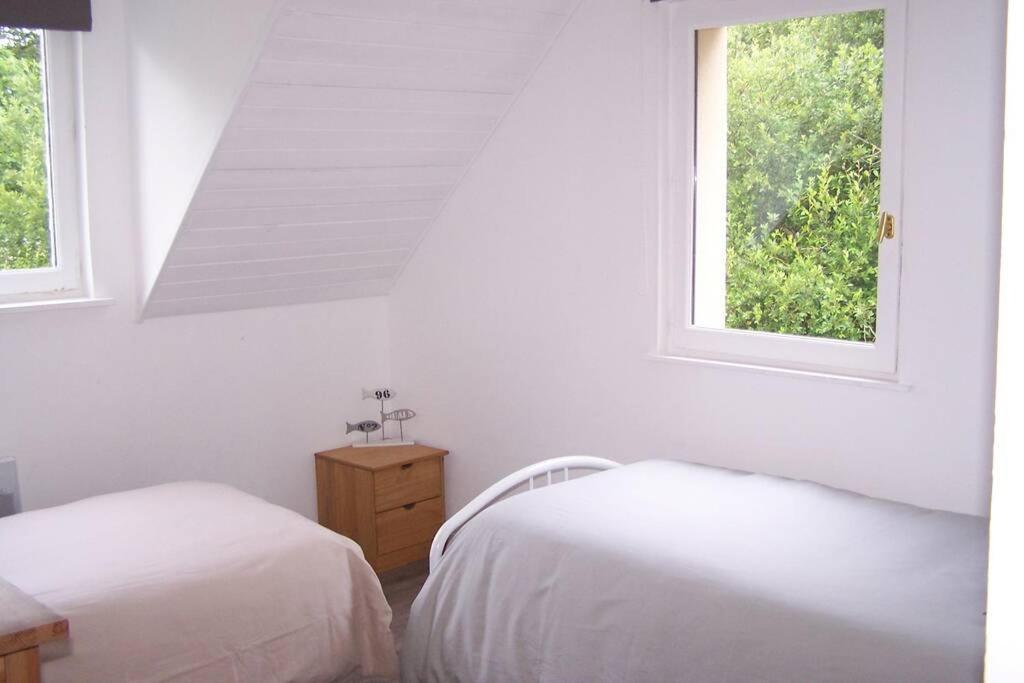 Maison avec jardin clos. Animaux acceptés - Wifi - Proche plages de la Trinité sur Mer et Carnac Exterior foto